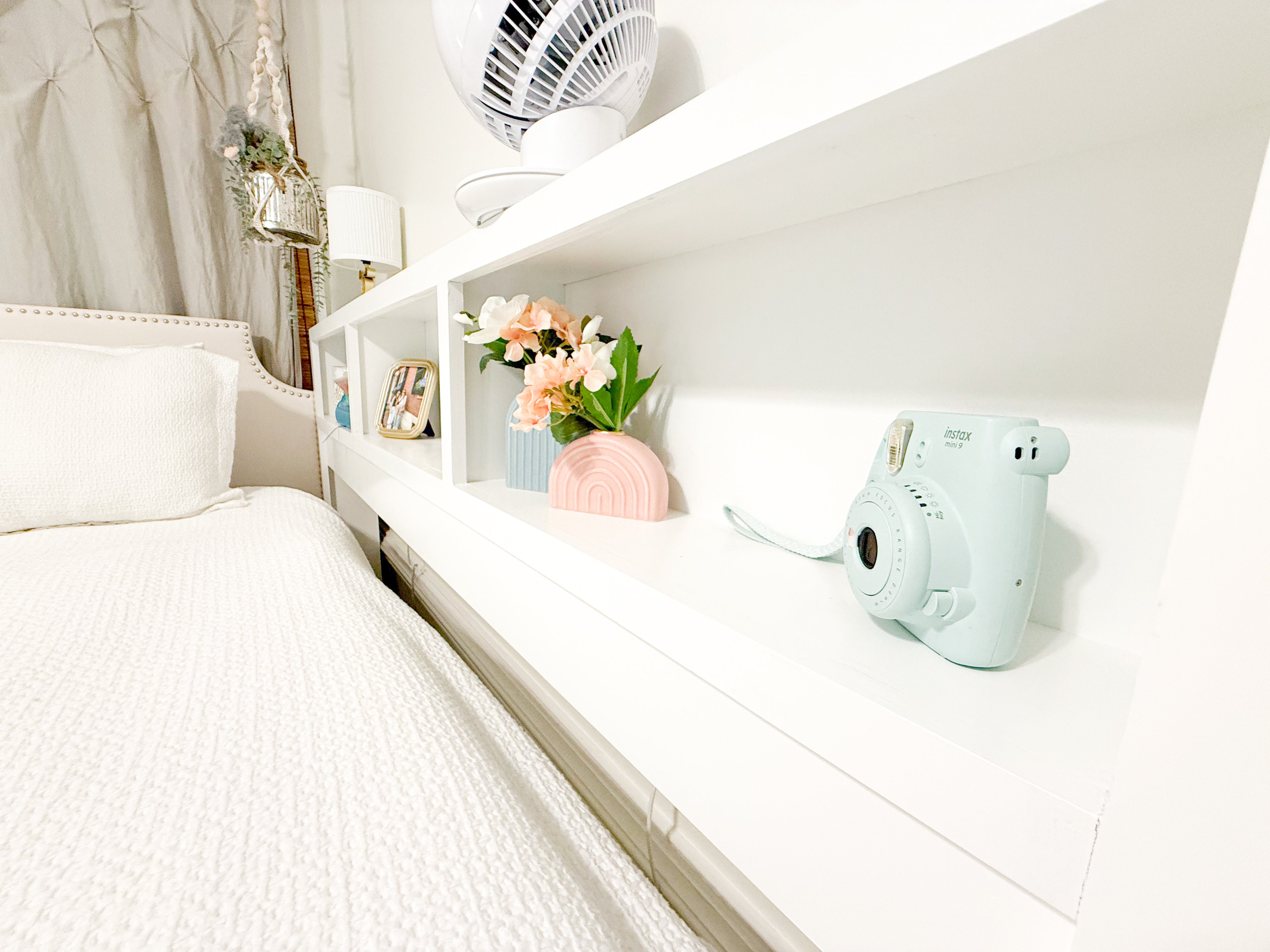 Lucy Bedside Cubby Shelf