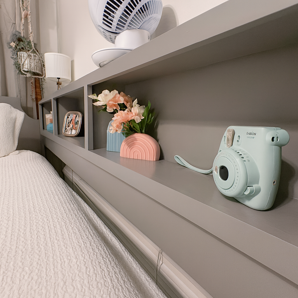 Lucy Bedside Cubby Shelf